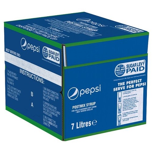 Pepsi cola postmix syrup - pepsi,