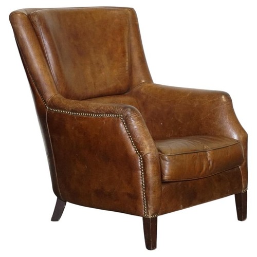 Vintage brown heritage leather - heritage,