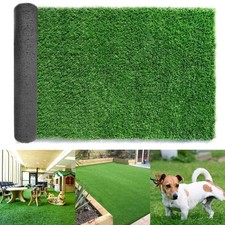 6M Artificial Grass Garden Turf Offcut Roll End Realistic Lawn Fake Mat Carpet