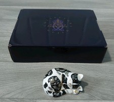 Royal Crown Derby – Misty Kitten (Paperweight) - Gold Stopper - With Box