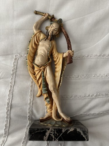 24cm vintage samurai figure - 24cm,