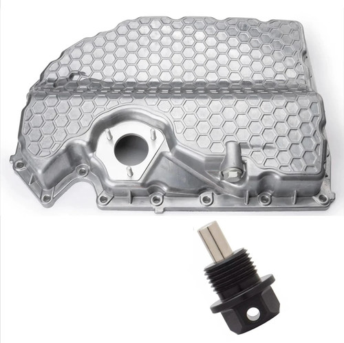 Aluminium oil sump pan - oil,