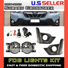 FOG LIGHT KIT for 21 22 23 Subaru Crosstrek w/ housing switch wiring bezel cover