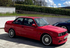 NEW 18'' SILVER ALPINA STYLE ALLOY WHEELS WITH/WITHOUT TYRES X 4 FOR BMW E30