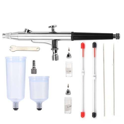 Dual action airbrush kit - action,