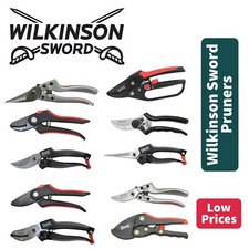 Wilkinson Sword Pruners High Quality Bypass Pruner, Anvil Pruner, RazorCut,