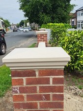 Scrolled Apex Pier Cap