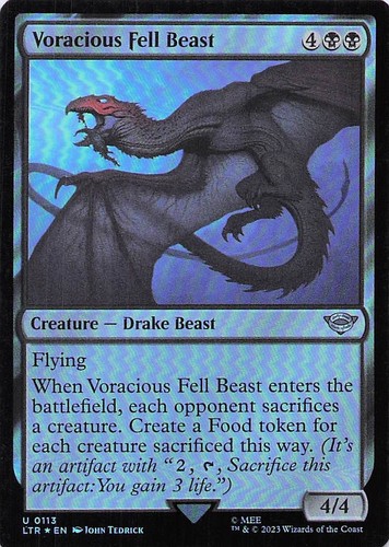 Voracious fell beast - voracious,