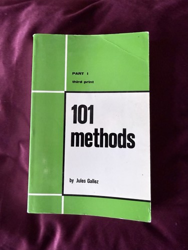 101 methods jules - by, gallez