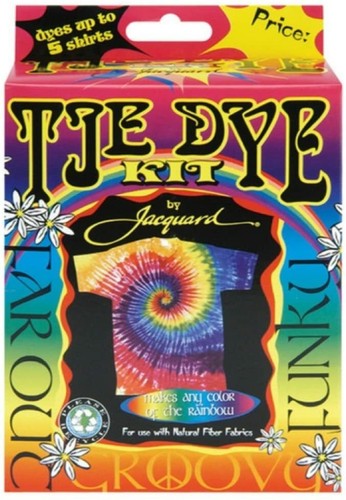 Jacquard funky groovy tie dye - funky,