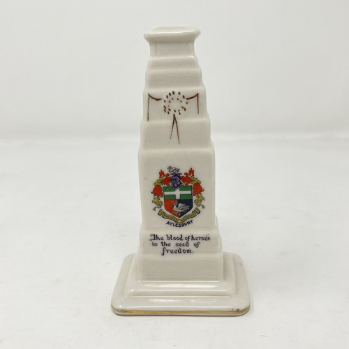 Vgc crested china cenotaph - crested,