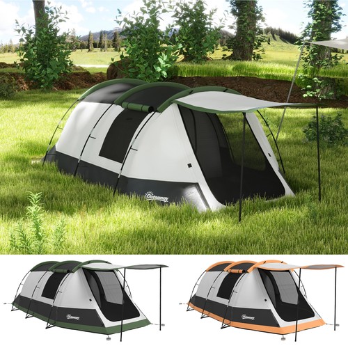 Family tunnel tent with - family,