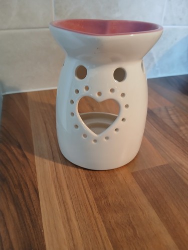 Yankee candle pink white heart - pink,