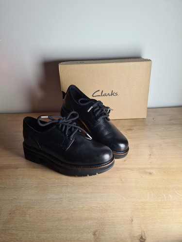 Clarks orianna derby black - clarks,