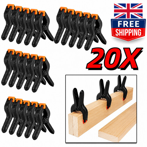 20x heavy duty spring clamps - spring,