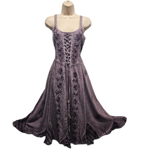 Midi corset dress - , up