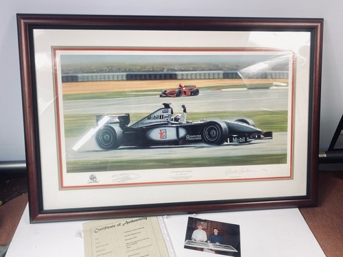 David coulthard signed - signed, gerald
