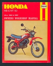 Honda MT5 MB5 MT50 MB50 (80-82) Haynes Shop Manual Repair Book MB MT 50 S FX12