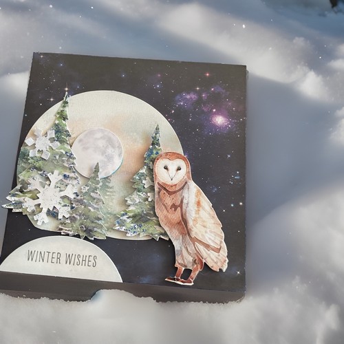 Christmas card featuring a - christmas,