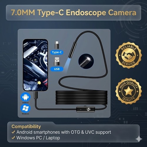 Endoscope snake inspection - snake,