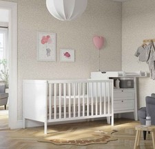 IKEA Sundvik White Cot Bed