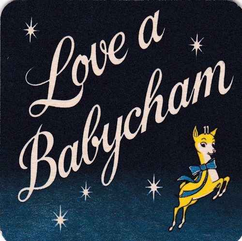 X0917 love babycham drink - love, a