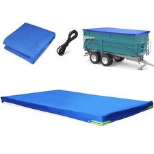  Camper Cover Dump Trailer Tarp Weather Proof Trailer Cover Oxford Cloth Vehicle