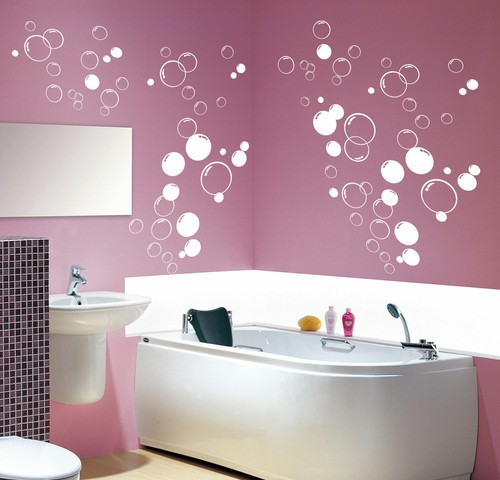 Bubbles sticker muiti size - bubbles,