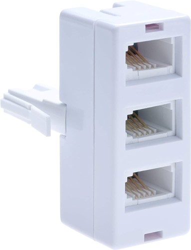 Way telephone splitter - 3, bt