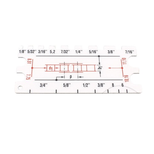 Chain size gauge - chain, fit