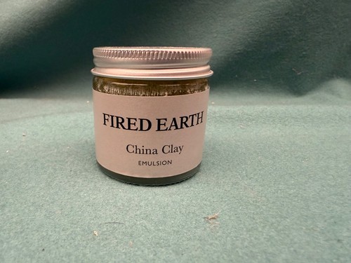 Fired earth paint sample - fired,