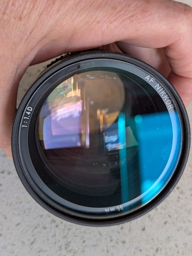 Nikon 85mm 4 d nikkor - nikon, f1.4