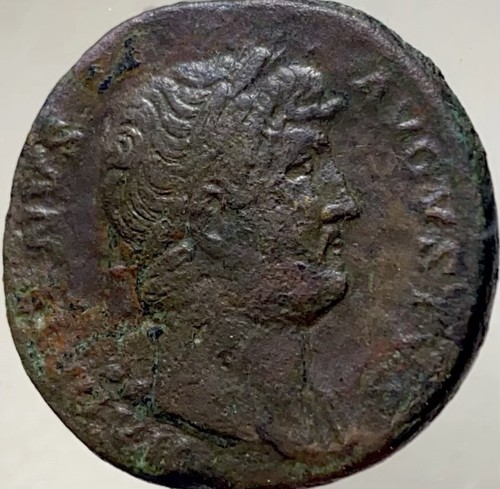 Large ancient roman sestertius - large,