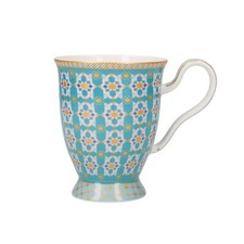 Maxwell & Williams Coffee Tea Mug Ceramic Mint Footed Mug 300ml