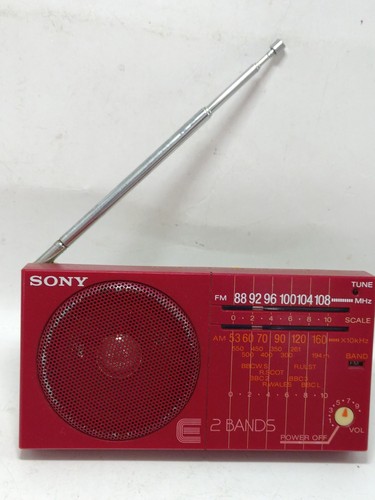 Vintage sony icf portable 2 - sony, icf-12