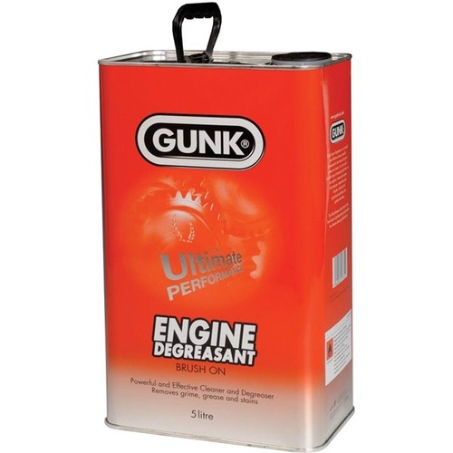 Gunk engine degreaser - brush, on