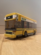 LEGO Yellow Bus From Set 7641 With Minifigure