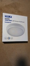 Fusion Dome 12W/16W LED Tri-Colour Bulkhead with Microwave Sensor White - New