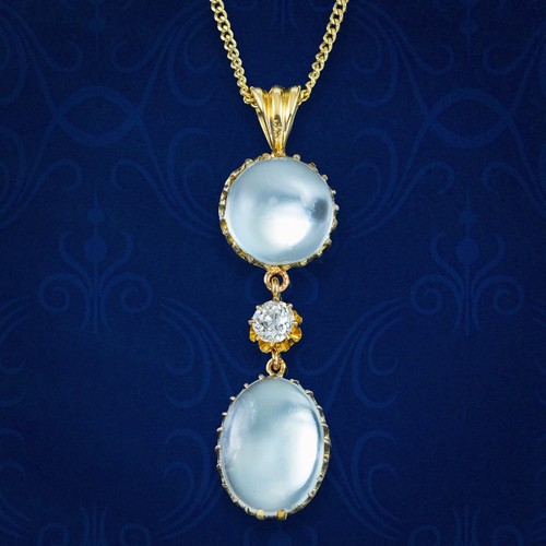 Antique victorian moonstone - antique,