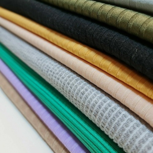 Viscose knit rib jersey - viscose,