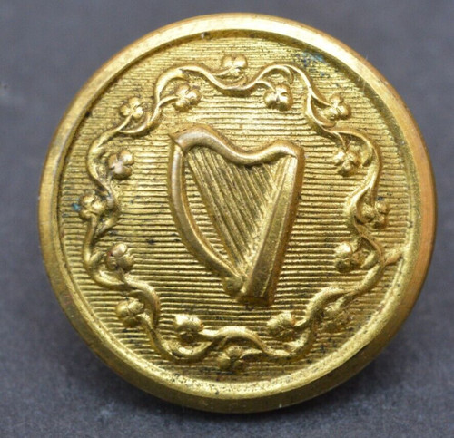 Unknown irish harp button - , ~