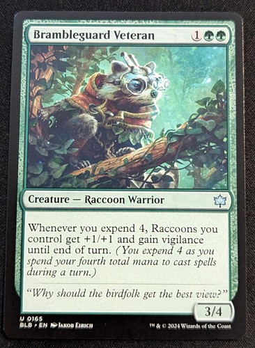 Mtg brambleguard veteran - mtg,