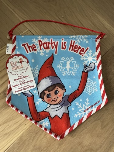 Double sided elf the shelf - on,