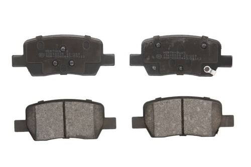 Brake pad set - , herth