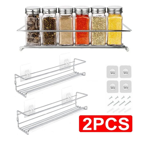 Pcs wall mounted spice - wall,