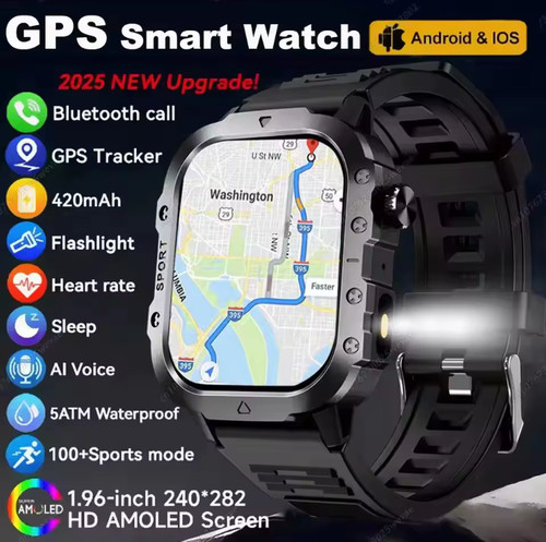 Military smart watch men - smart, women