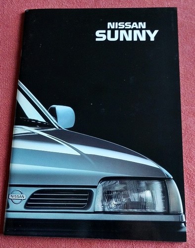 Nissan sunny brochure april - brochure,