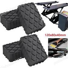 4PCS RUBBER BLOCK SET FOR GARAGE SCISSOR LIFTS JACKING BEAM - 120 x 80 x 40 mm