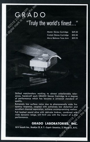 1960 grado stereo - grado, cartridge