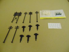Hornby Gradient Signs plus Telegraph Poles ~ OO Gauge REF6385